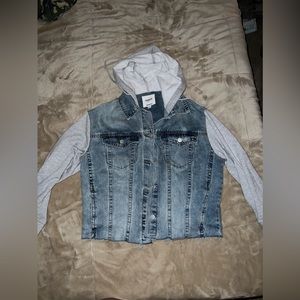 hoodie jean jacket